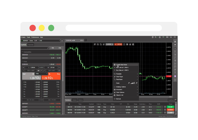 cTrader Web